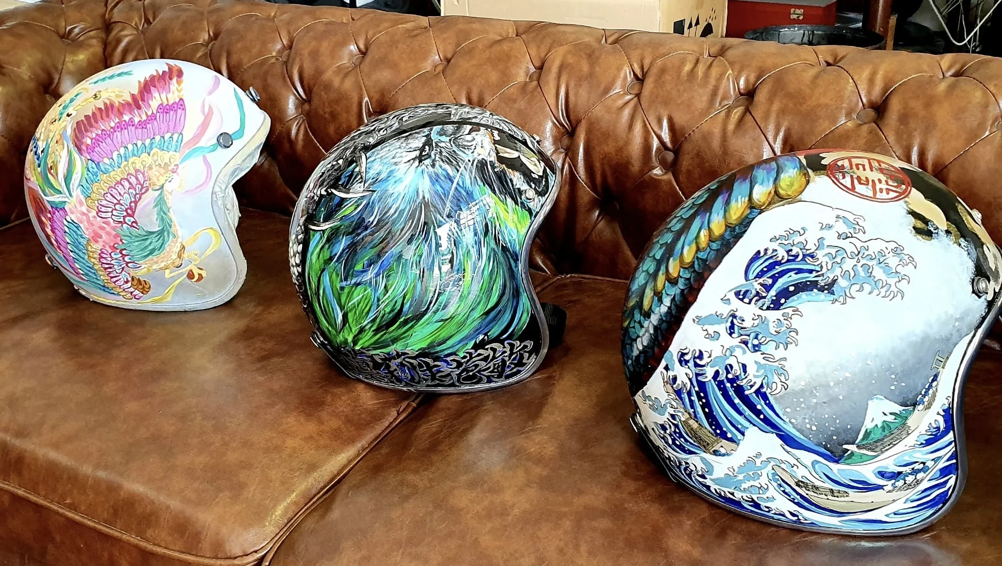 Bespoke art and hand-painted object selection