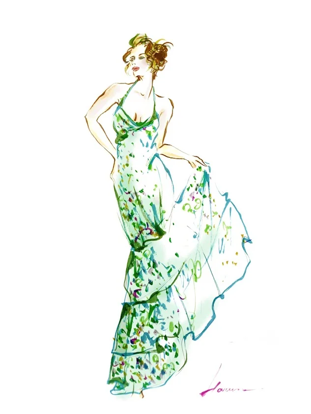 Fashion illustration study A — J4 Atelier
