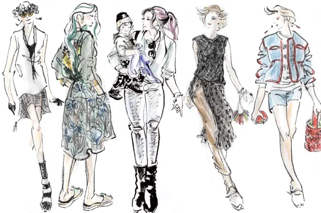 Fashion illustration study G — J4 Atelier