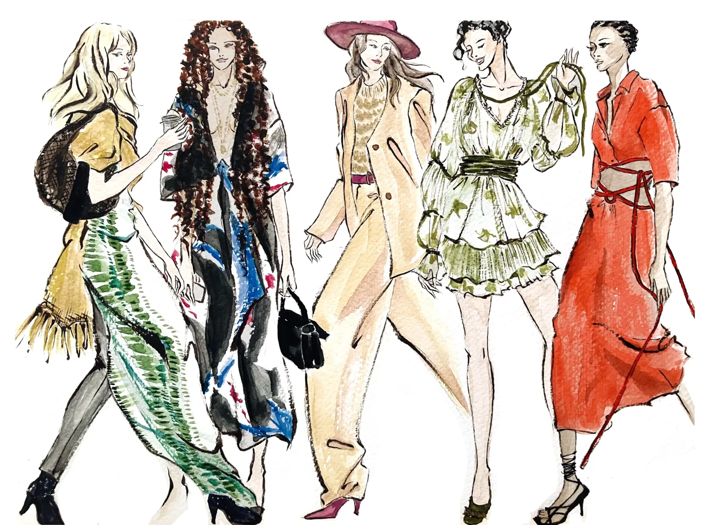 Fashion illustration study H — J4 Atelier