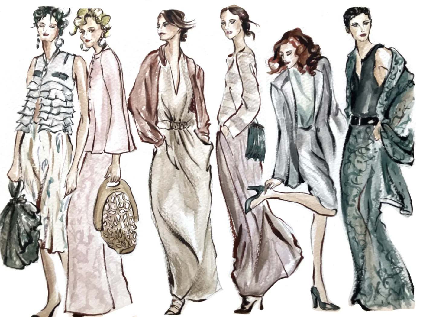 Fashion illustration study I — J4 Atelier
