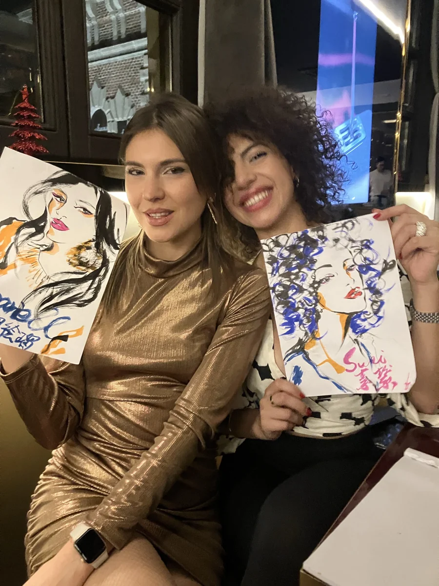 Live art at an event
