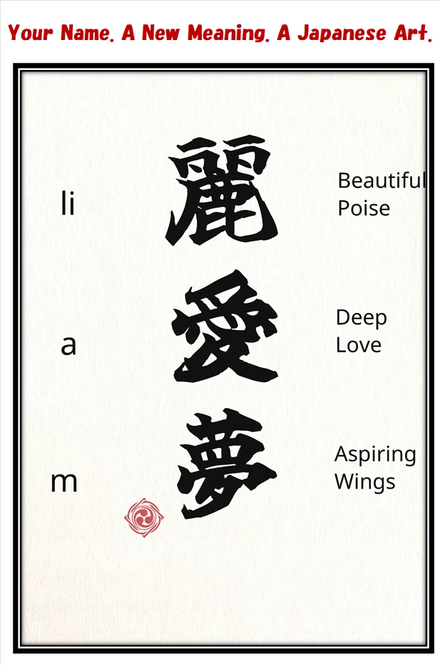 Name in Japanese Kanji